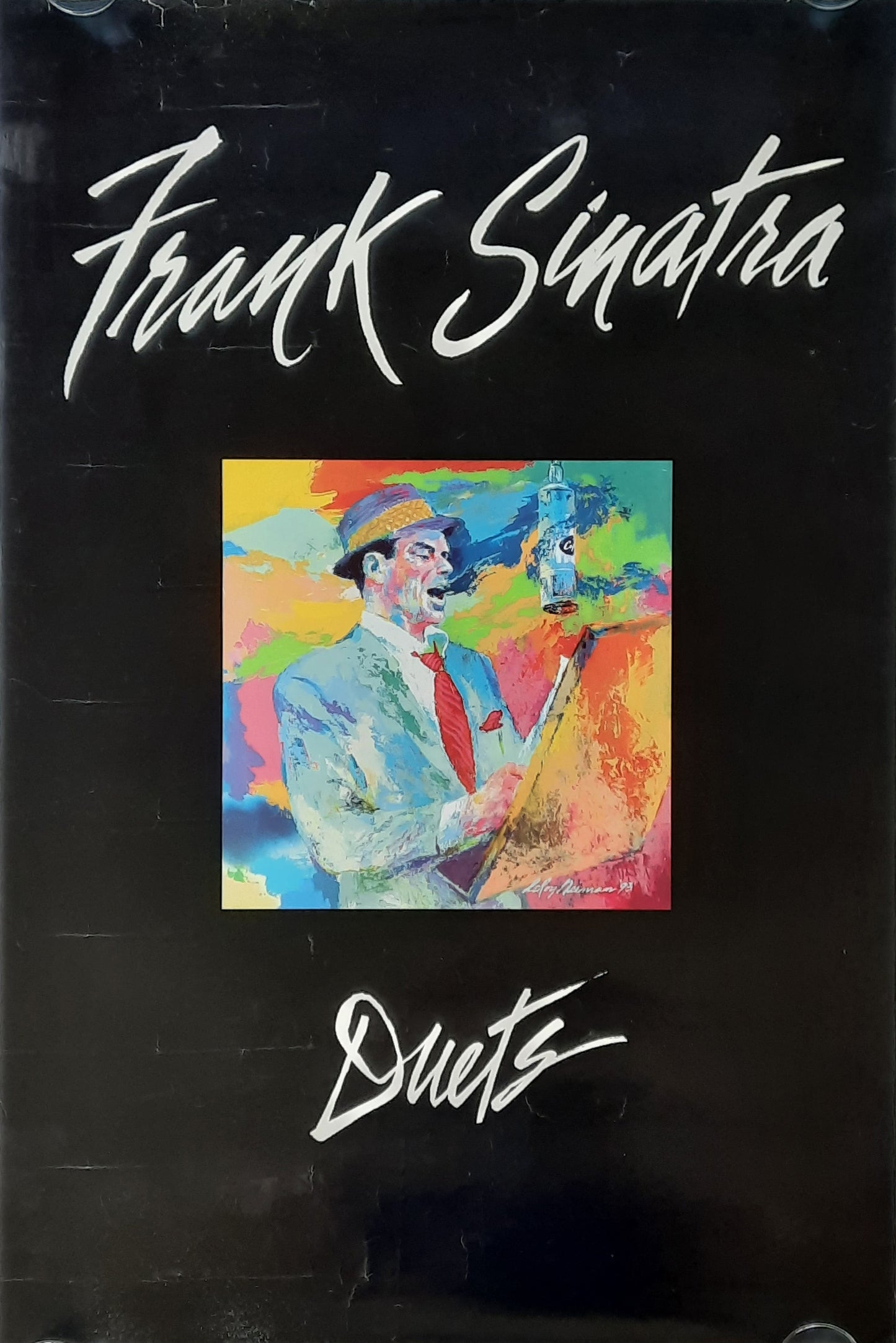 FRANK SINATRA 1993 Promotion Poster Album "Duets" 1st print