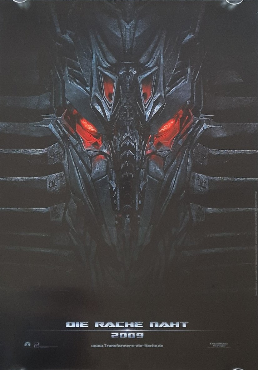 TRANSFORMERS - REVENGE Original Movie Poster 2009 German 1-Sheet TEASER ROLLED 1