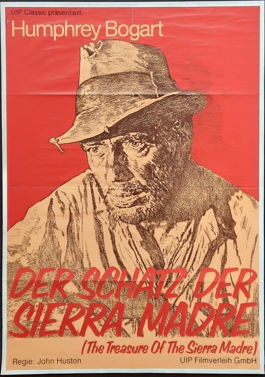 TREASURE OF THE SIERRA MADRE Original Movie Poster Re-1979 (1948) Humphrey Bogart