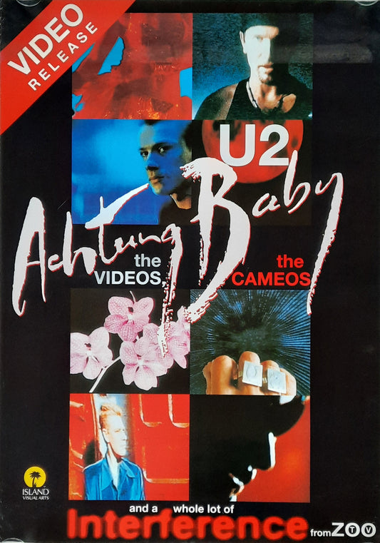 U2 Original Promotion Poster - 1995 Album "Achtung Baby Videos"