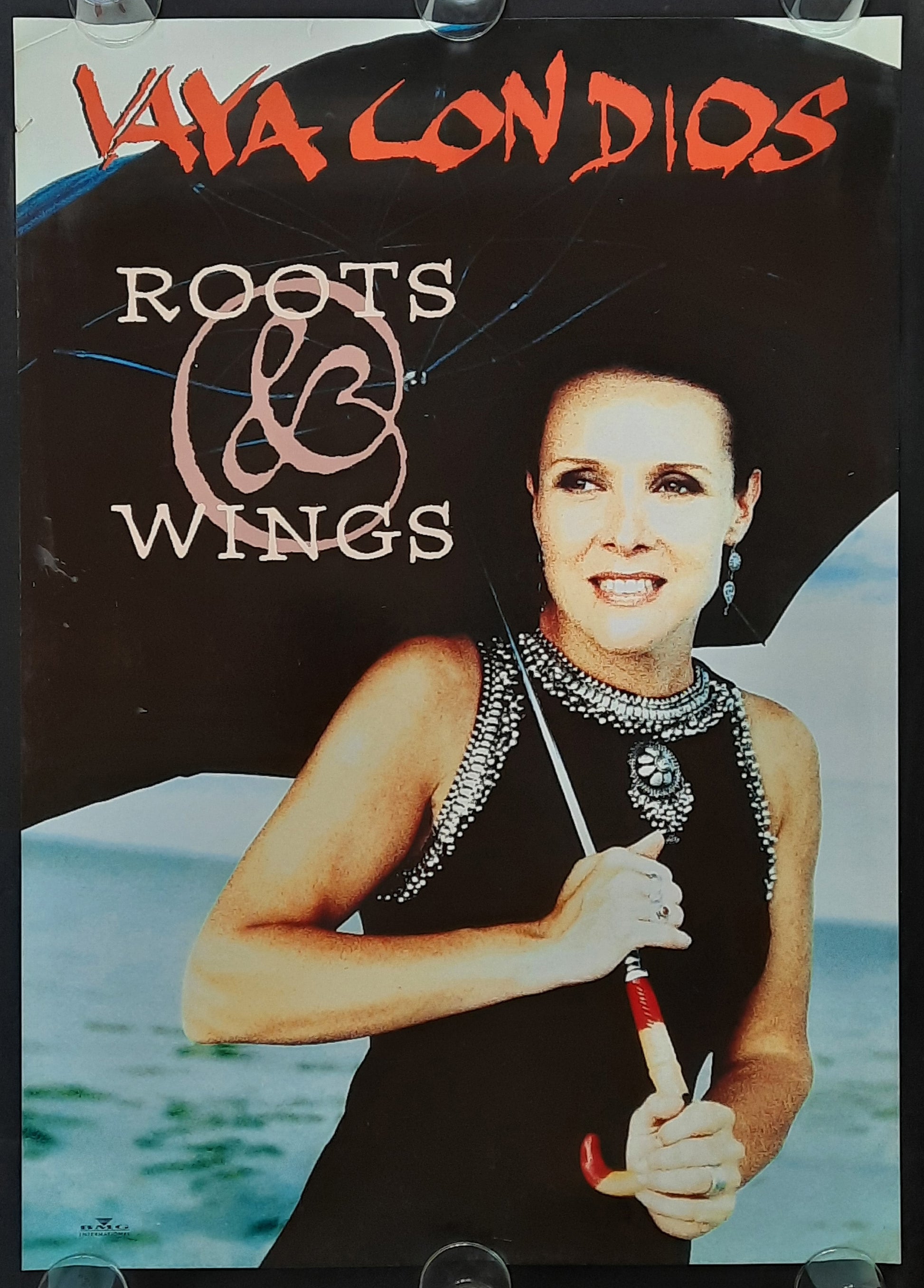 VAYA CON DIOS Original Promotion Poster - 1995 Album "Roots & Wings" 2
