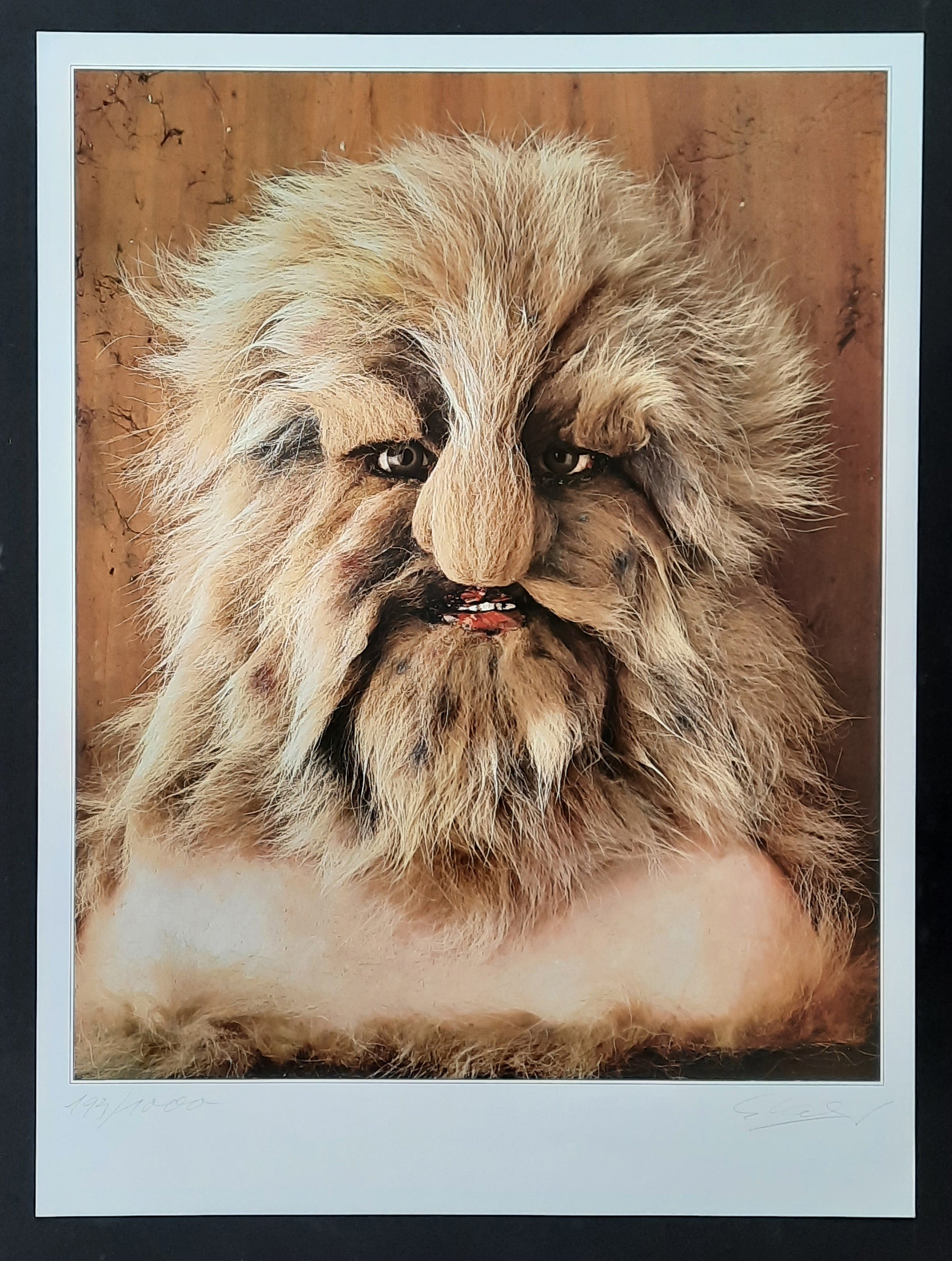 WHO Original Poster 1990 (1972) "Werewolf" SIGNED Kieser ORIGINAL 2