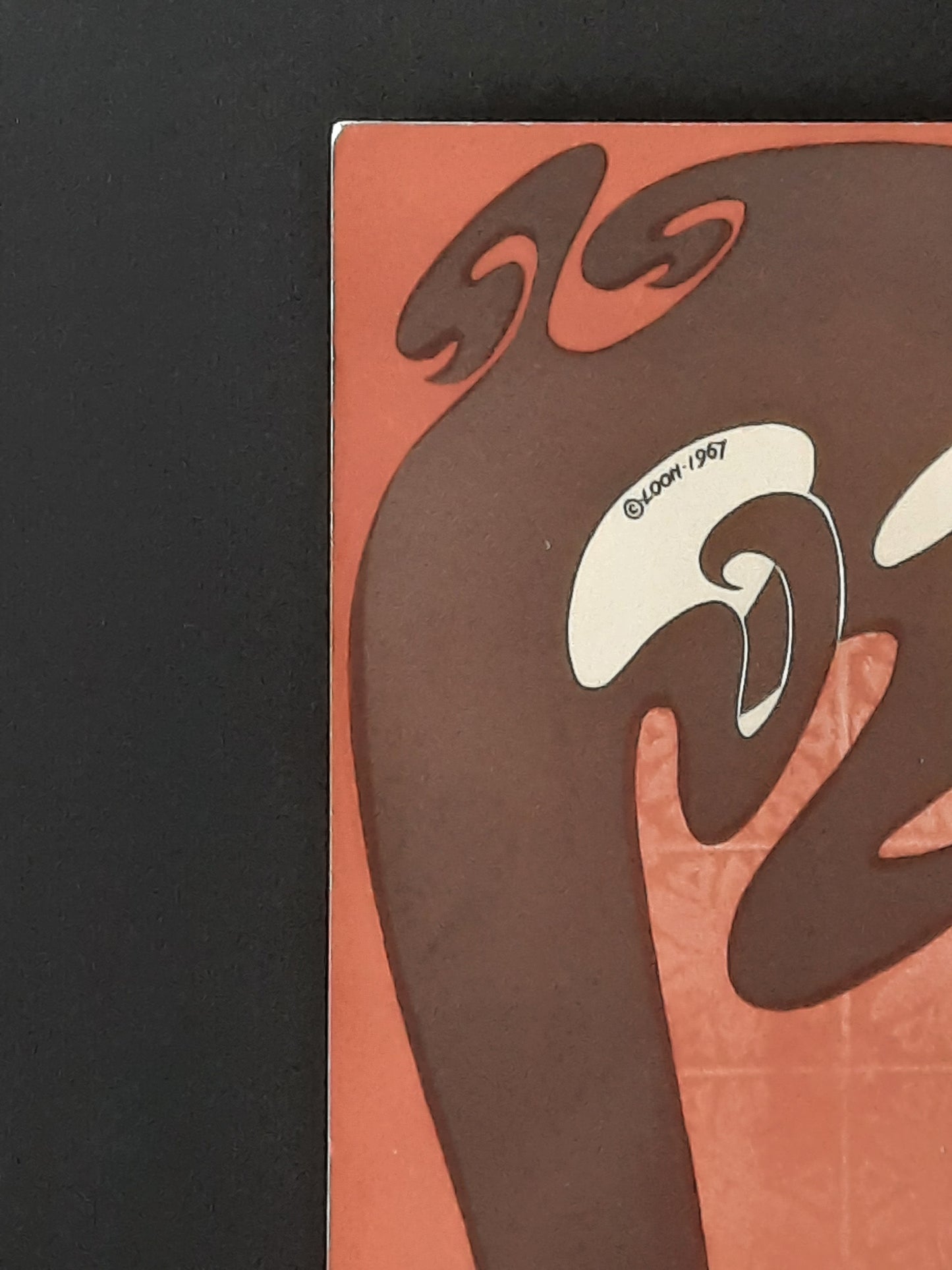 FRANK ZAPPA Original Promotion Poster 1967 "Toilet" by David Robertson OA304  1st Osiris Version
