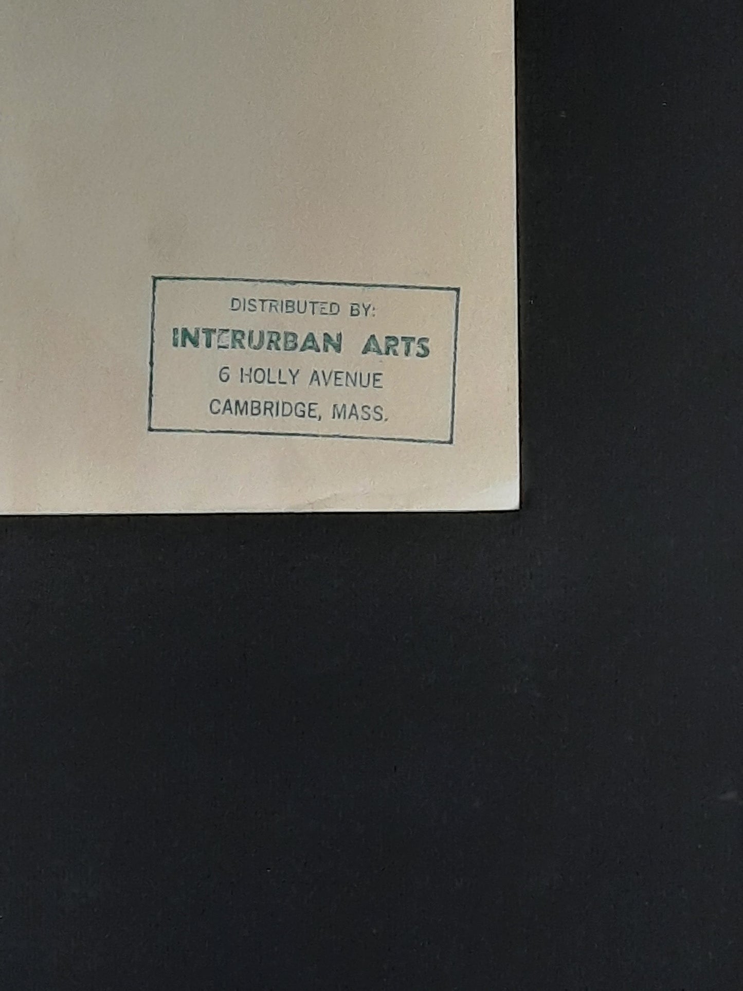 FRANK ZAPPA Original Promotion Poster 1967 "Toilet" by David Robertson OA304  1st Osiris Version